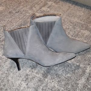 Donald J Pliner Faie Suede Kitten-Heel Bootie